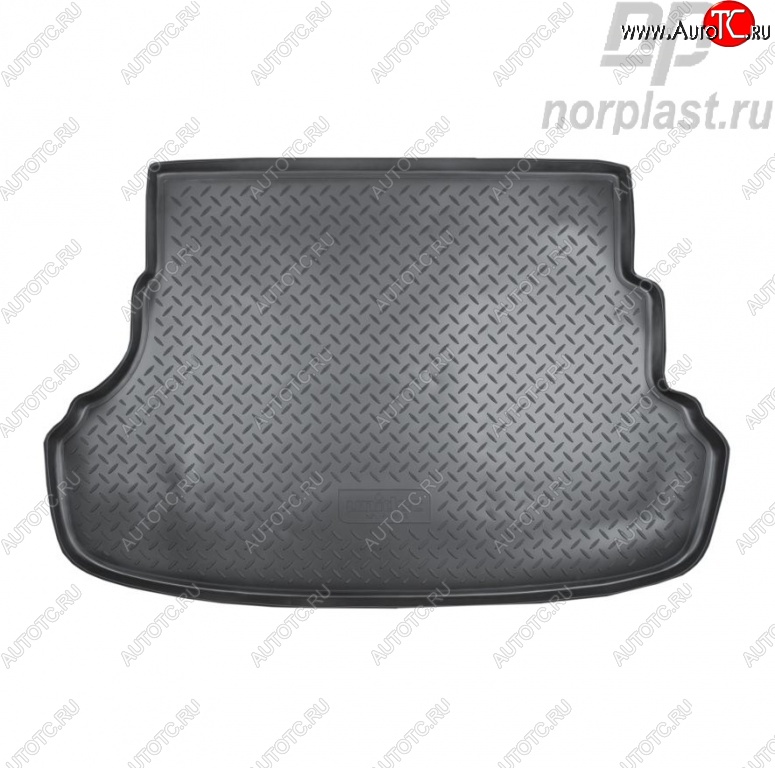 1 799 р. Коврик в багажник Norplast Unidec  Hyundai Solaris  RBr (2010-2017) седан дорестайлинг, седан рестайлинг (Цвет: черный)  с доставкой в г. Пермь