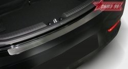 Накладка на задний бампер хэтчбэк Souz-96 Hyundai Solaris  RBr (2014-2017) седан рестайлинг