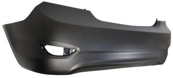 Задний бампер SAT Hyundai Solaris  RBr (2010-2014) седан дорестайлинг