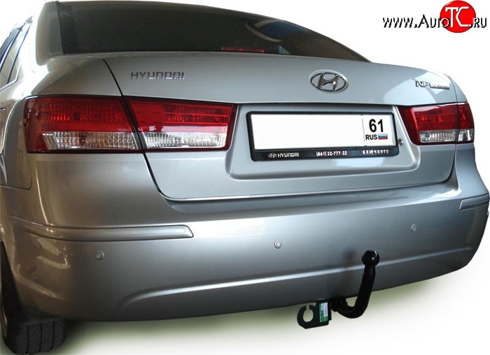 172 999 р. Фаркоп Лидер Плюс Hyundai Sonata NF дорестайлинг (2004-2008) (Без электропакета)  с доставкой в г. Пермь