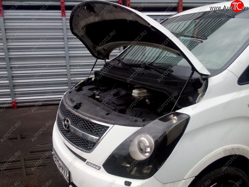 2 199 р. Газовые упоры капота Berkut Hyundai Starex/Grand Starex/H1 TQ рестайлинг (2014-2018)  с доставкой в г. Пермь