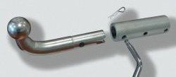 Фаркоп Лидер Плюс (с быстросъёмным шаром) Hyundai Starex/Grand Starex/H1  TQ (2007-2022) дорестайлинг, рестайлинг, 2-ой рестайлинг