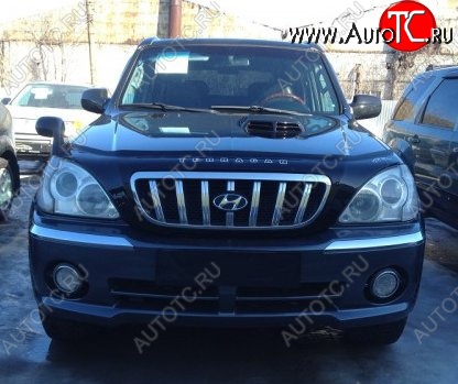 999 р. Дефлектор капота Russtal Hyundai Terracan HP дорестайлинг (2001-2004)  с доставкой в г. Пермь