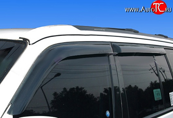611 р. Дефлекторы окон (ветровики) Novline 4 шт Hyundai Terracan HP дорестайлинг (2001-2004)  с доставкой в г. Пермь
