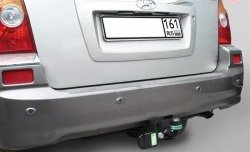 Фаркоп Лидер Плюс (до 2000 кг) Hyundai Terracan  HP (2001-2007) дорестайлинг, рестайлинг