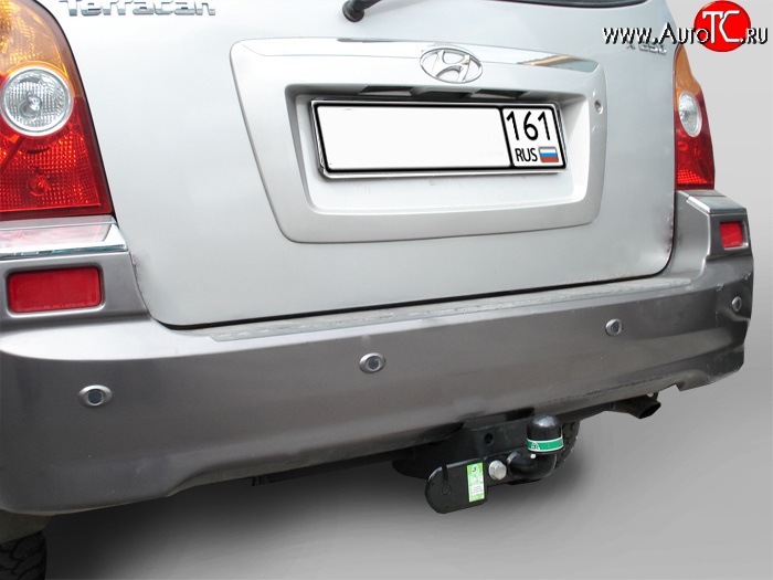 9 999 р. Фаркоп NovLine  Hyundai Terracan  HP (2001-2007) дорестайлинг, рестайлинг  с доставкой в г. Пермь