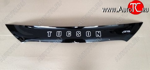 999 р. Дефлектор капота Russtal (короткий) Hyundai Tucson LM (2010-2017)  с доставкой в г. Пермь