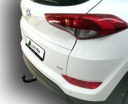 6 999 р. Фаркоп Лидер Плюс. Hyundai Tucson TL рестайлинг (2018-2021) (Без электропакета)  с доставкой в г. Пермь. Увеличить фотографию 5