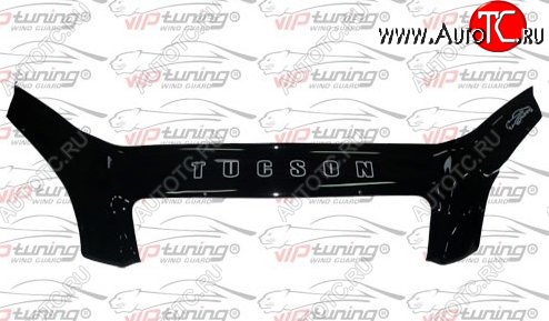 999 р. Дефлектор капота Russtal Hyundai Tucson JM (2004-2010)  с доставкой в г. Пермь