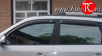 4 199 р. Комплект дефлекторов окон (ветровиков) 4 шт. Novline Hyundai Tucson JM (2004-2010)  с доставкой в г. Пермь