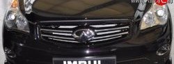 22 199 р. Решётка радиатора Impul INFINITI EX35 J50 (2007-2013) (Неокрашенная)  с доставкой в г. Пермь. Увеличить фотографию 3