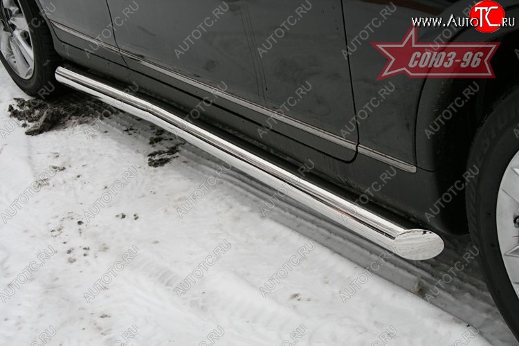 15 749 р. Защита порогов Souz-96 (d76) INFINITI EX35 J50 (2007-2013)  с доставкой в г. Пермь