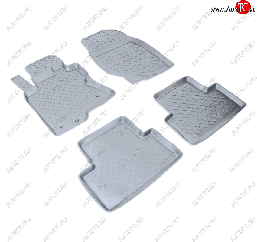 3 459 р. Коврики салона Norplast Unidec  INFINITI EX35  J50 - Qx50  J50 (Цвет: серый)  с доставкой в г. Пермь