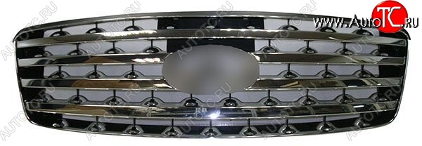 23 549 р. Решётка радиатора SAT (хром, черная) INFINITI FX35 S50 рестайлинг (2006-2008) (Неокрашенная)  с доставкой в г. Пермь