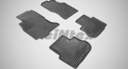 Износостойкие коврики в салон с рисунком Сетка SeiNtex Premium 4 шт. (резина) INFINITI FX35  S50 - FX45  S50