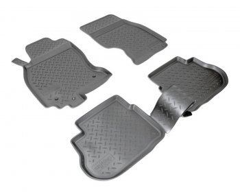 Комплект салонных ковриков Norplast Unidec INFINITI FX35  S50 - FX50  S50 (Цвет: черный)
