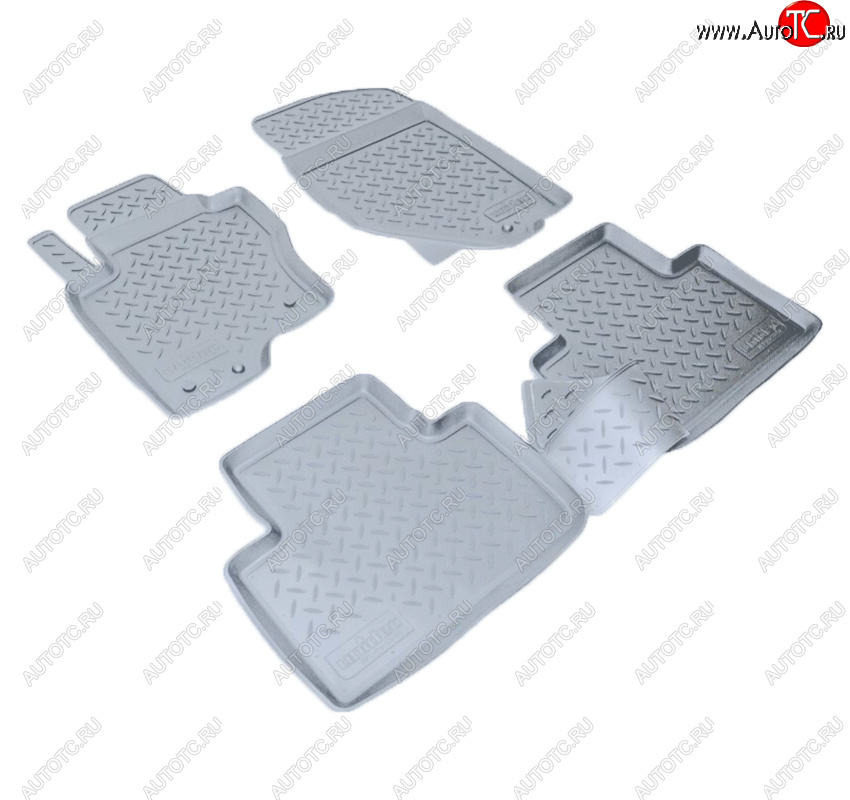 3 459 р. Коврики салона Norplast Unidec  INFINITI FX35  S51 - FX50  S51 (Цвет: серый)  с доставкой в г. Пермь
