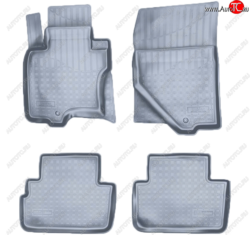 3 459 р. Коврики салона Norplast Unidec  INFINITI FX50  S51 - QX70  S51 (Цвет: серый)  с доставкой в г. Пермь