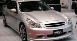 24 999 р. Комплект порогов Impul INFINITI G35 V36 седан (2006-2015) (Неокрашенные)  с доставкой в г. Пермь. Увеличить фотографию 2