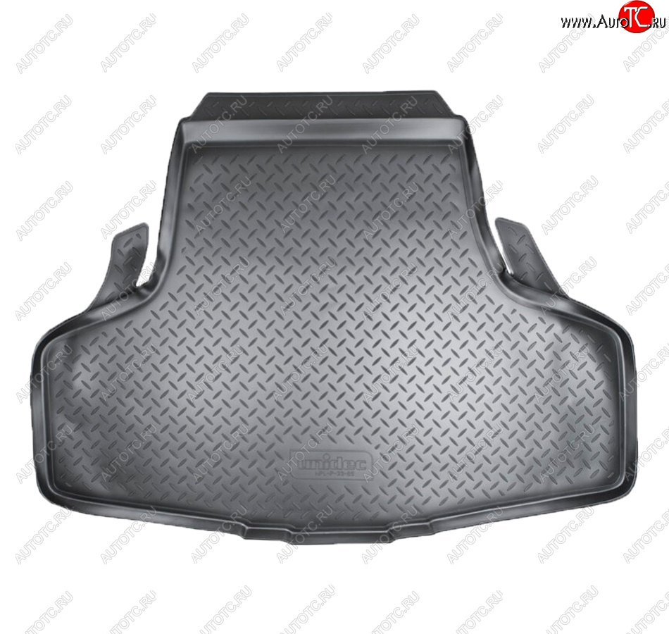 1 799 р. Коврик в багажник Norplast Unidec INFINITI G35 V36 седан (2006-2015) (Цвет: черный)  с доставкой в г. Пермь