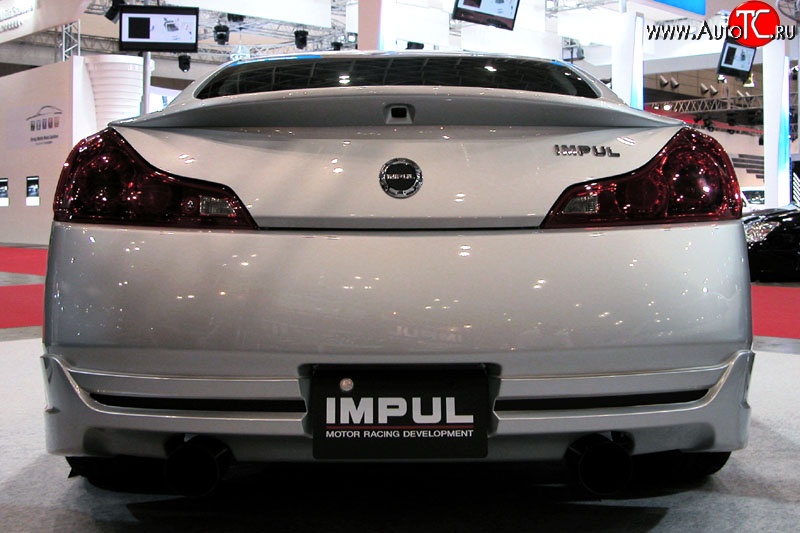 25 249 р. Лип спойлер Impul INFINITI G37 V36 седан рестайлинг (2008-2014) (Неокрашенный)  с доставкой в г. Пермь