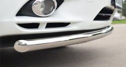 16 299 р. Одинарная защита переднего бампера диаметром 63 мм SLITKOFF INFINITI JX35 (2012-2014)  с доставкой в г. Пермь. Увеличить фотографию 3