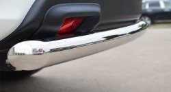 14 999 р. Одинарная защита заднего бампера из трубы диаметром 63 мм SLITKOFF  INFINITI JX35 (2012-2014)  с доставкой в г. Пермь. Увеличить фотографию 3