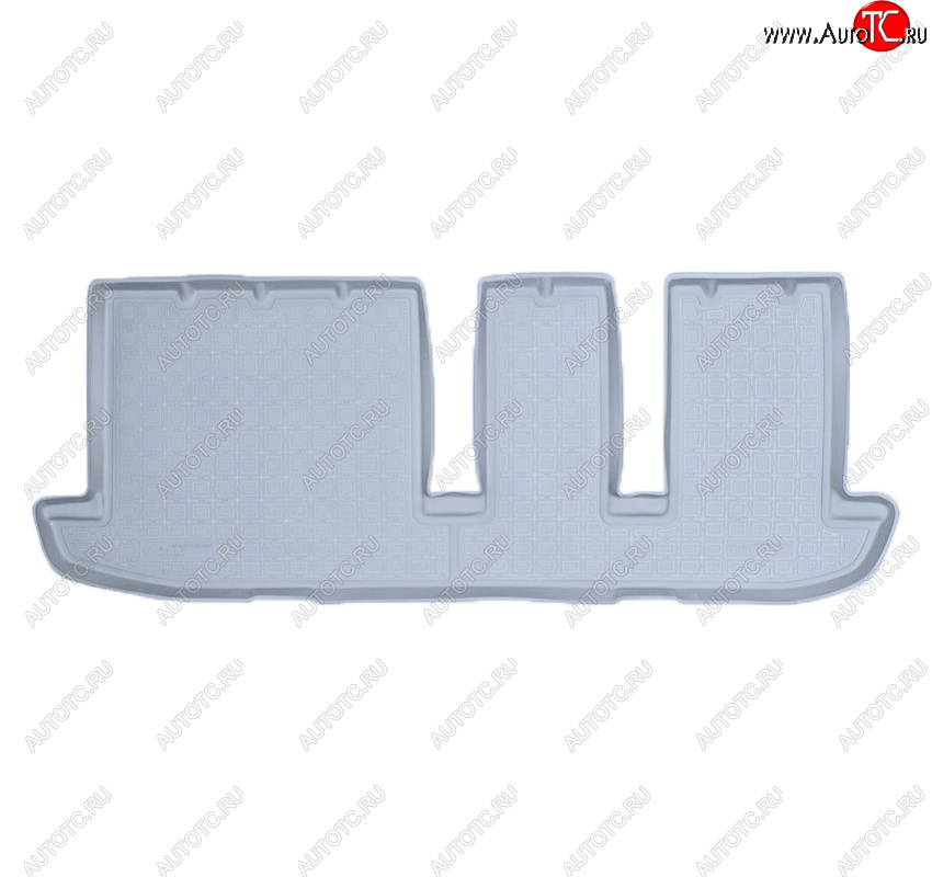 1 339 р. Коврики салона Norplast Unidec (3-ий ряд)  INFINITI JX35 - QX60  L50 (Цвет: серый)  с доставкой в г. Пермь
