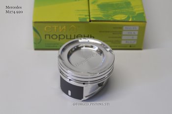 22 999 р. Поршни (Mercedes 2,0l 83,0мм M274.920 под кольца 1,2/1,5/2,0) СТИ Mercedes-Benz GLC class C253 (2016-2025) (диаметр поршня: 83.00)  с доставкой в г. Пермь. Увеличить фотографию 2