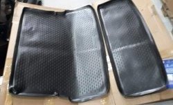 2 999 р. Комплект ковриков в багажник Element (полиуретан, 2 шт.) INFINITI QX56 JA60 дорестайлинг (2004-2007) (черный)  с доставкой в г. Пермь. Увеличить фотографию 4