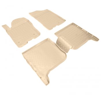 Коврики салона Norplast Unidec INFINITI QX56  JA60 (2004-2010) дорестайлинг, рестайлинг (Цвет: бежевый)