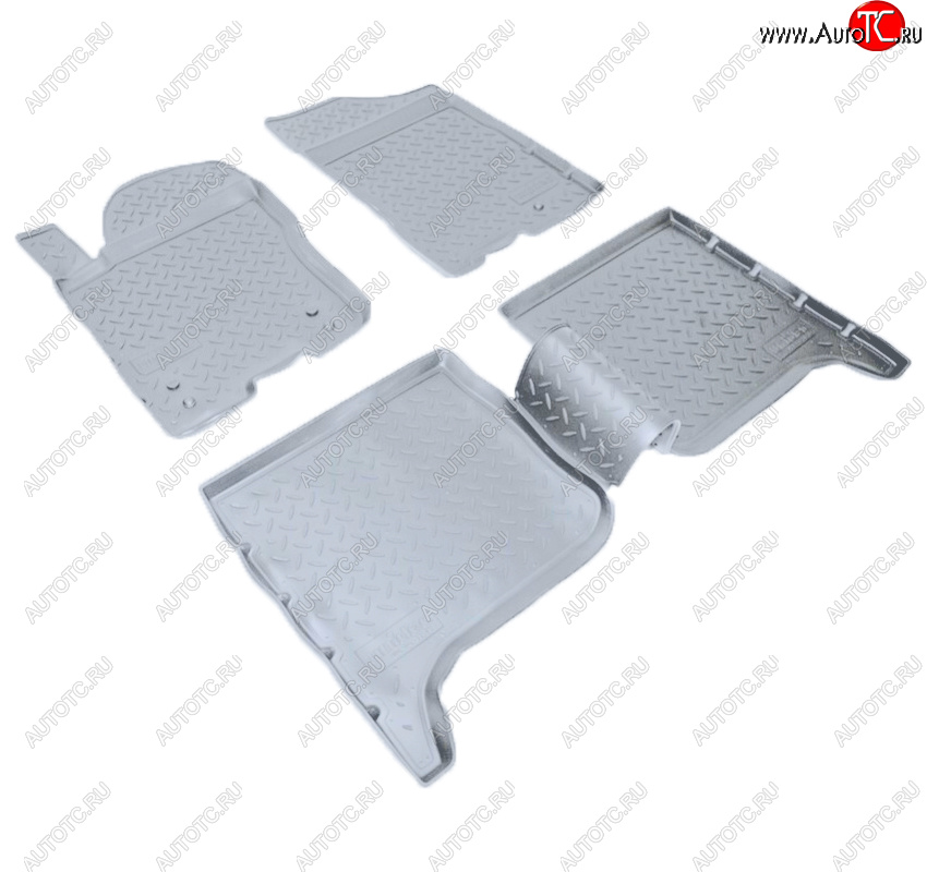 3 679 р. Коврики салона Norplast Unidec  INFINITI QX56  JA60 (2004-2010) дорестайлинг, рестайлинг (Цвет: серый)  с доставкой в г. Пермь