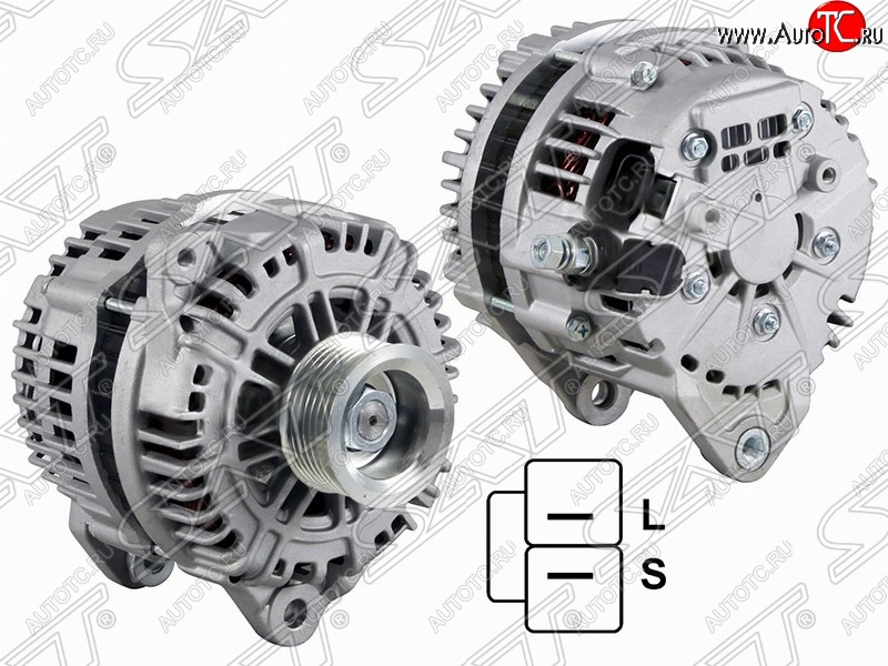 19 549 р. Генератор (130A/ 12V) SAT  INFINITI QX56  Z62 (2010-2013), Nissan Armada (2003-2007)  с доставкой в г. Пермь