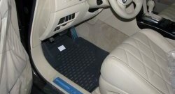 2 899 р. Коврики в салон Element 4 шт. (полиуретан) INFINITI FX50 S51 рестайлинг (2012-2014)  с доставкой в г. Пермь. Увеличить фотографию 5