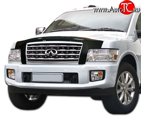 5 079 р. Дефлектор капота NovLine INFINITI QX56 Z62 (2010-2013)  с доставкой в г. Пермь