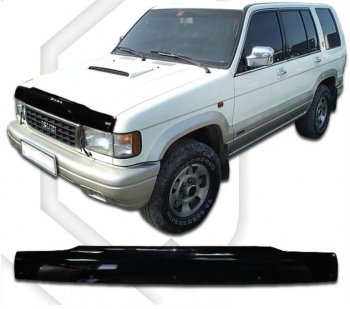 Дефлектор капота (S25,26,69DW) CA Plastic Isuzu Bighorn  UBS25GW,UBS69GW (1995-1998) 5 дв. 2-ой рестайлинг