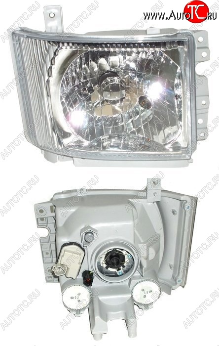 3 799 р. Правая фара SAT Isuzu Elf (NPR75)  дорестайлинг (2006-2014)  с доставкой в г. Пермь