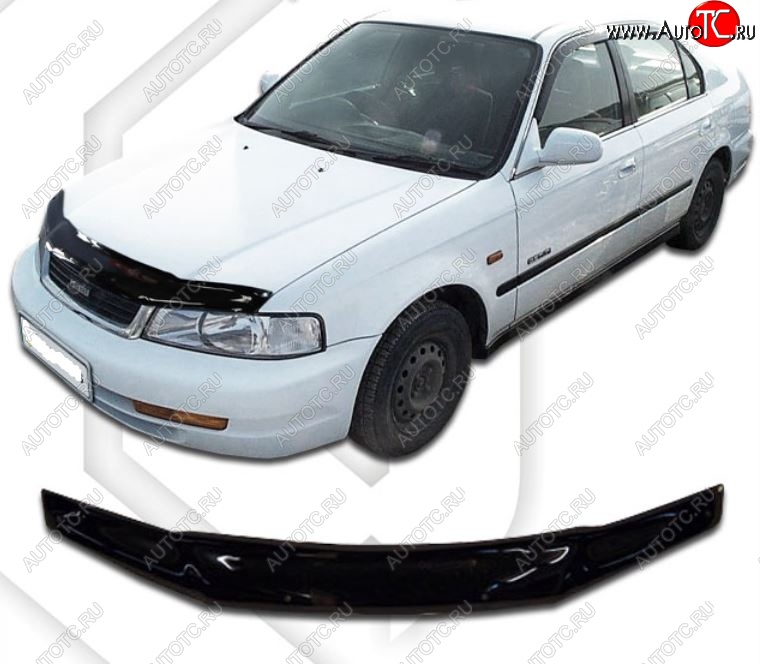 1 999 р. Дефлектор капота CA-Plastic  Isuzu Gemeni  JM4, JM5, JM6 (1997-2000) (Classic черный, Без надписи)  с доставкой в г. Пермь