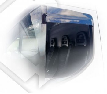 Дефлектора окон CA-Plastic Iveco Daily (2014-2019) фургон (Classic полупрозрачный)