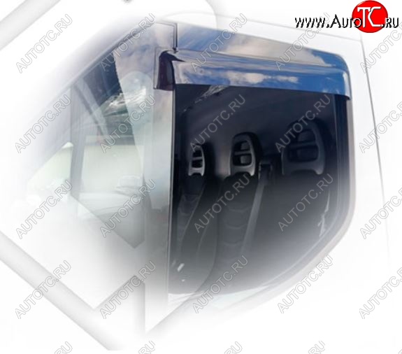 1 759 р. Дефлектора окон CA-Plastic  Iveco Daily (2014-2019) фургон (Classic полупрозрачный)  с доставкой в г. Пермь