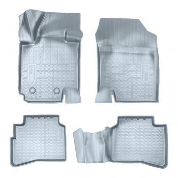 Коврики салона Norplast Unidec JAC JS4 (2021-2025) (серые)