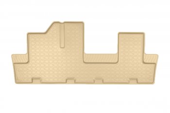 Коврики салона Norplast Unidec (3 ряд) JAC S7 (2020-2025) рестайлинг (бежевый)