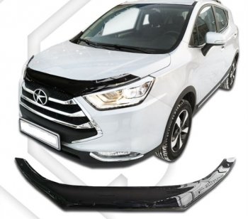 Дефлектор капота CA-Plastiс JAC S3 (2017-2025) рестайлинг