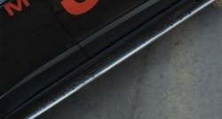 16 649 р. Защита порогов с круглыми вставками для ног (Trailhawk, нержавейка 75x42 мм) Russtal Jeep Cherokee KL дорестайлинг (2014-2017)  с доставкой в г. Пермь. Увеличить фотографию 2