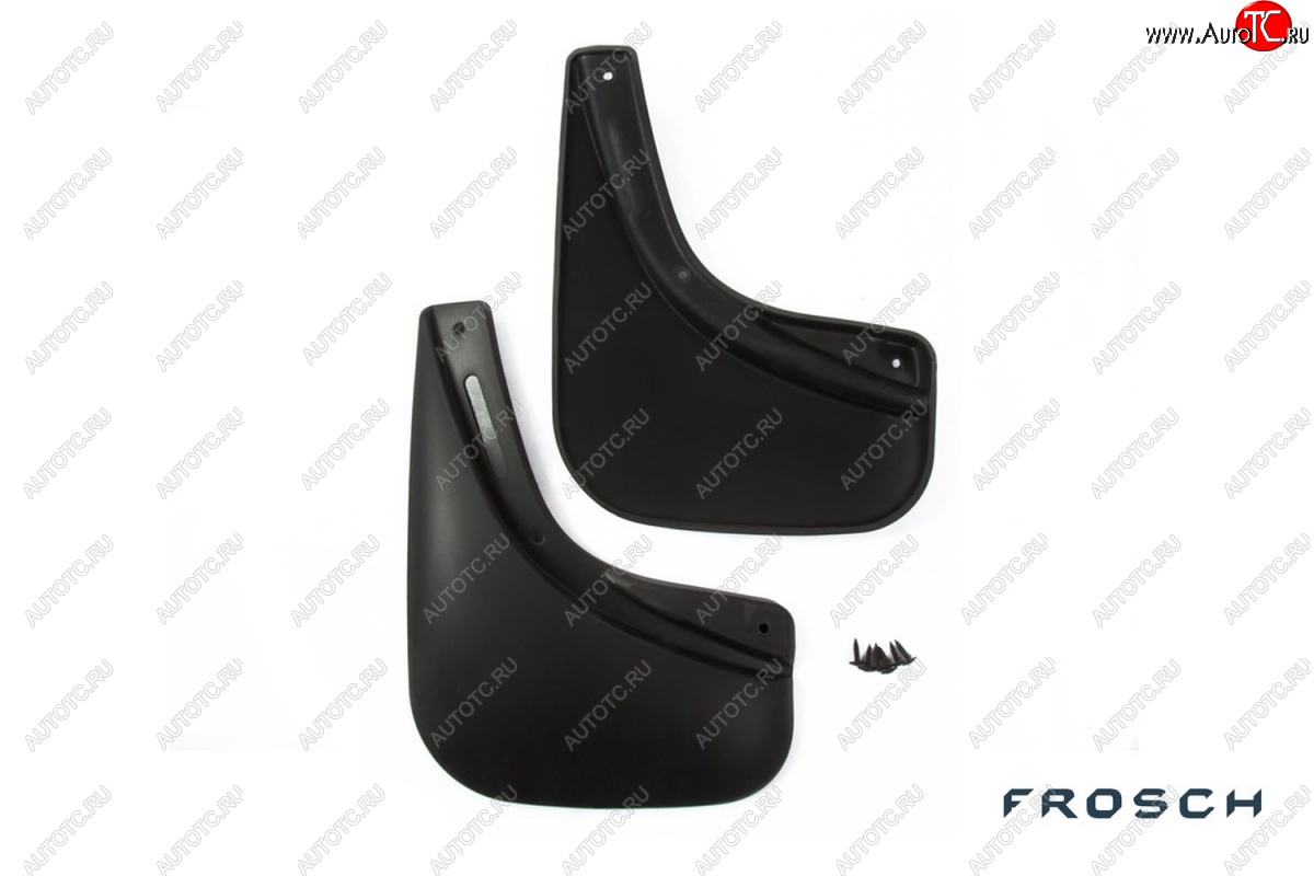 88 р. Брызговики Frosch (optimum, в коробке)  Jeep Grand Cherokee  WK2 (2013-2018) 1-ый рестайлинг (Задние)  с доставкой в г. Пермь