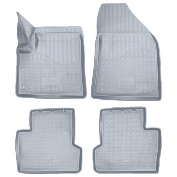 Коврики салона Norplast Unidec Jeep Grand Cherokee  WK2 (2013-2022) 1-ый рестайлинг, 2-ой рестайлинг (Цвет: серый)