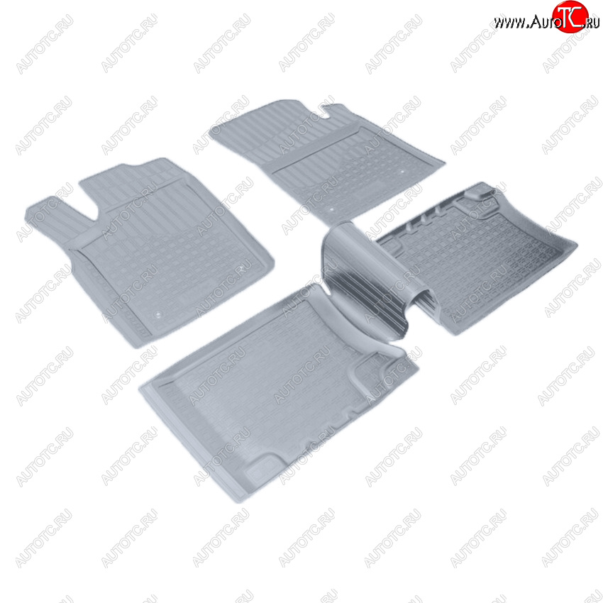 3 789 р. Коврики салона Norplast Unidec  Jeep Grand Cherokee  WK2 (2010-2022) дорестайлинг, 1-ый рестайлинг, 2-ой рестайлинг (Цвет: серый)  с доставкой в г. Пермь
