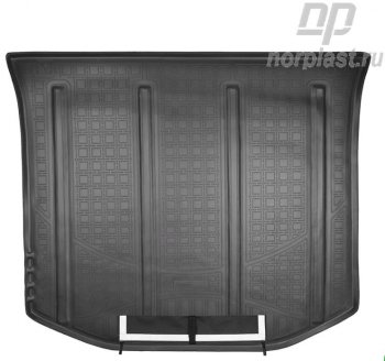 Коврик багажника Norplast Unidec Jeep Grand Cherokee  WK2 (2010-2022) дорестайлинг, 1-ый рестайлинг, 2-ой рестайлинг (Черный, с погрузочным ковриком (фартуком))