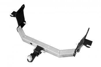 Фаркоп Petroil Tuning (съемный квадрат, с нержавеющей пластиной) Jeep Grand Cherokee  WK2 (2013-2022) 1-ый рестайлинг, 2-ой рестайлинг