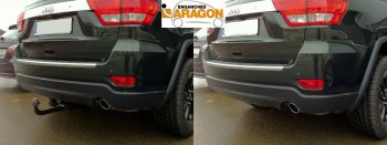 Фаркоп Aragon.(шар V) Jeep Grand Cherokee WK2 дорестайлинг (2010-2013)
